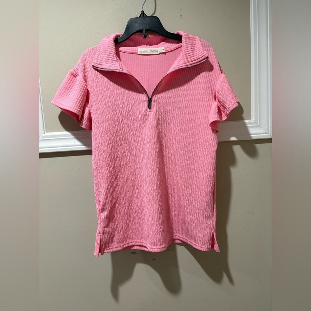 Grace and Emma Half-Zip Women's‎ Top